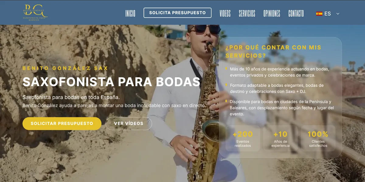 Benito Gonzalez Sax